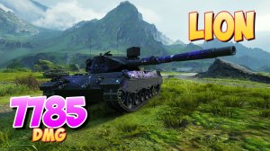 Lion - 6 Фрагов 7.7K Урона • Алмаз! • Мир Танков