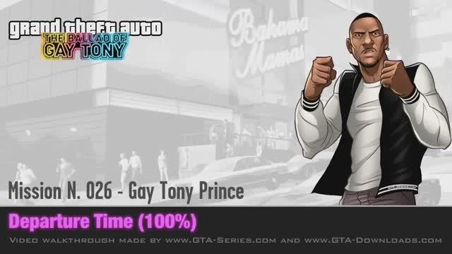 GTA： The Ballad of Gay Tony - Ending / Final Mission - Departure Time (100%)