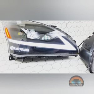 Lexus rx 330 модернизация света тюнинг фар