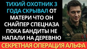 "Он всего лишь охотник," смеялась мать. Затем узнали, что он снайпер спецназа…