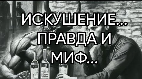 ИСКУШЕНИЕ...ПРАВДА И МИФ...