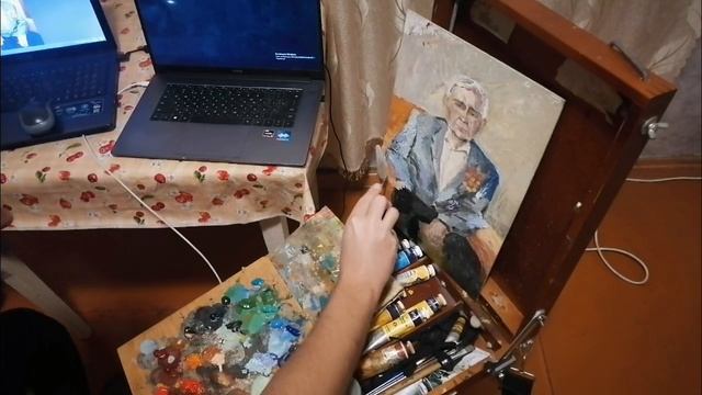 Исправление портрета ветерана №1