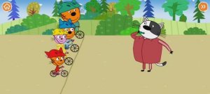 Три Кота Мультфильм Игра Спорт