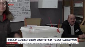 Треба ли малољетницима омогућити да гласају на изборима?