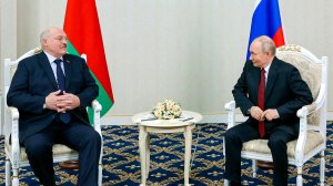 Путин и Лукашенко провели переговоры в Бишкеке