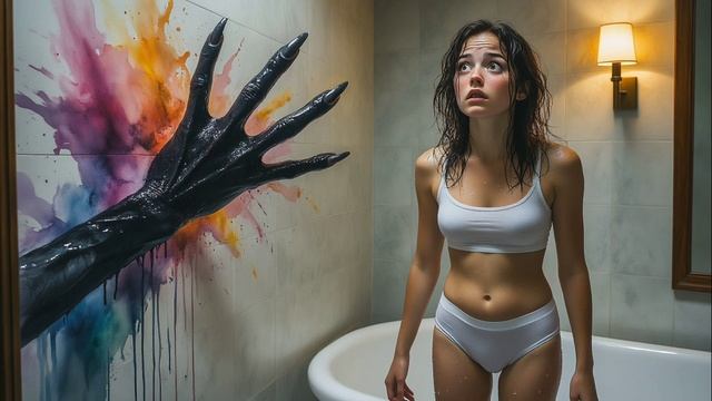 Тот кто прячется в ванной. Страшная история