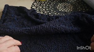 25 Ноября  Аурелия и я.Моя новая кофточка в работе.