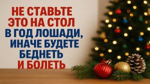 Что поставить на стол в 2026 году Лошади, чтобы пришёл достаток. Приметы и ритуалы