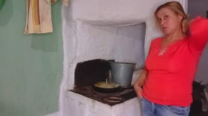 Жарю я картошку на печи