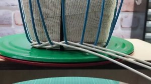 Новогодние сани из бумажной лозы ч.1