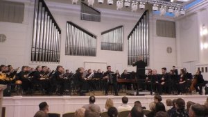 В. Семёнов. Сюита «На грани времён» II-III части ОРНИ студентов НГК, солист Данил Дернейко Н-ск