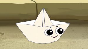 Бумажный кораблик