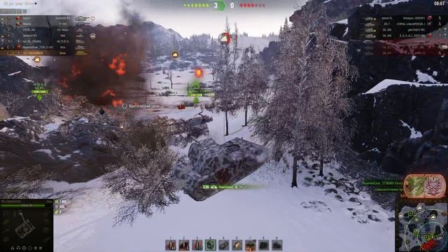 Танк Маус (Maus) в режиме "Натиск" | Мир танков