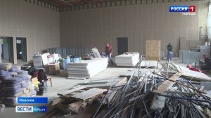 Историческое преображение переживает Дом культуры в селе Морское