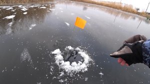 ПЕРВЫЙ ЛЁД! Рыбалка на жерлицы.