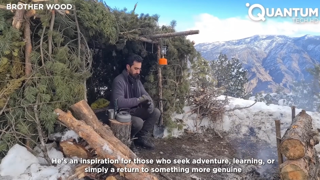 Один в дикой природе, невероятные убежища.