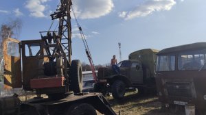 Ретро автокран К-46 ЗИЛ-164. Часть 5