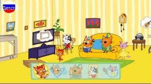 ТРИ КОТА | Игра Для Детей | Игра Мультфильм