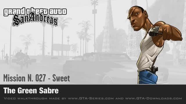 GTA San Andreas - Walkthrough - Mission #27 - The Green Sabre (HD)