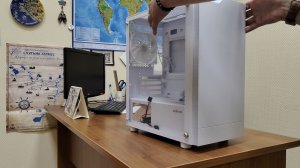 Пилотная версия, Мощный Пк за 50к с монитором, декабрь 025. Обзор на корпус ZALMAN T4 Plus White