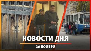 Новости Уфы и Башкирии 26.11.25: нарушения в зоопарке, взятки чиновника и нехватка трамваев
