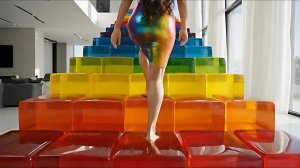 По какой лестнице вы бы поднялись? | Успокаивающий и расслабляющий ASMR с ИИ ☺️🎧