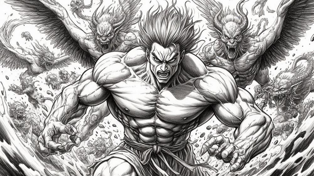 Ханма Юдзиро - мой Mugen - максимум слотов = 329967(33х9999) - 26.11.2025 (4)