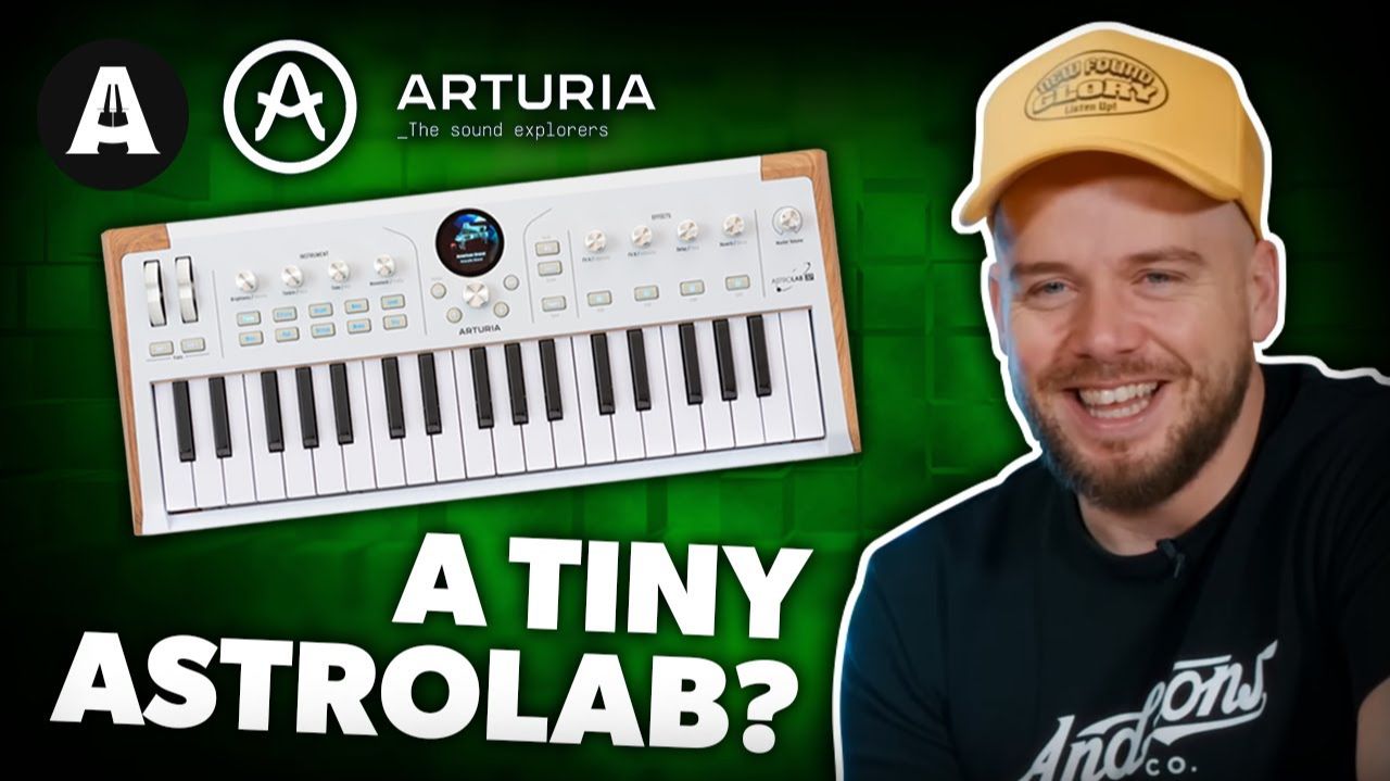 Arturia AstroLab 37: Power of Analog Lab Fits in Backpack