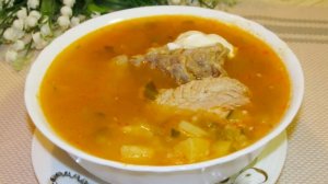 Рассольник, самый пикантный суп. Всегда хотим добавки!