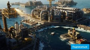 Музыка клипы｜Жизнь на берегу океана в Плавучем мегаполисе