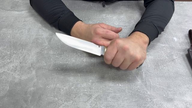 Нож Рысь из стали Bohler N690 смотреть онлайн