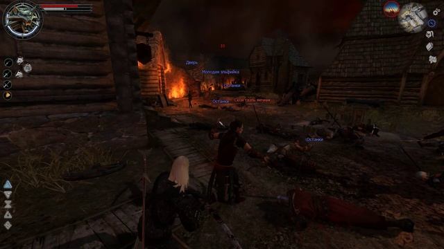 The Witcher Разговор с Королем Фольтест Зачистить Улицы Города от Белок #62