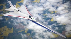 Экспериментальный самолёт X-59 НАСА совершил Исторический Первый полет над Южной Калифорнией |4K HDR