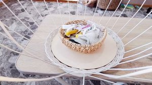 плетём из трубочек шар без формы, снеговик часть 1