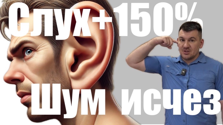 Шум сразу исчез после этого упражнения. Слух улучшился как никогда не слышал смотреть онлайн