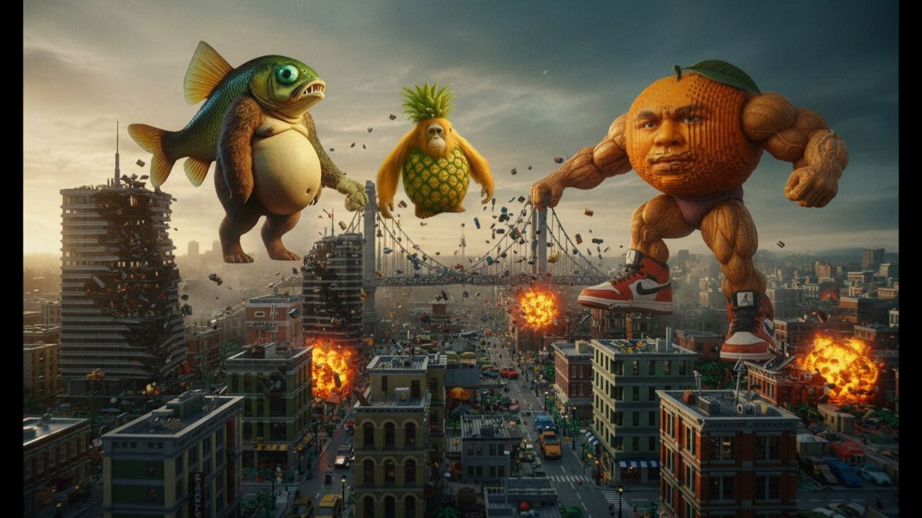 АТАКА БРЕЙНРОТ! ЛЕГО ГОРОД ЗАЩИЩАЕТСЯ ОТ НАПАДОК ГИГАНТСКИХ ИТАЛЬЯНСКИХ МЕМОВ ЭПИЧНАЯ ПОДБОРКА