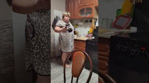 на кухне после работы