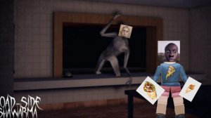 ROAD-SIDE SHAWARMA ROBLOX | HORROR | FULL WALKTHROUGH