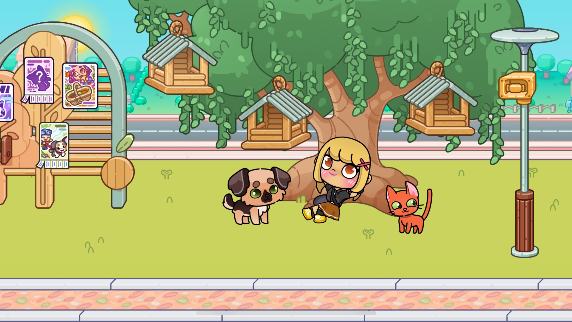 Выгуливаю питомцев