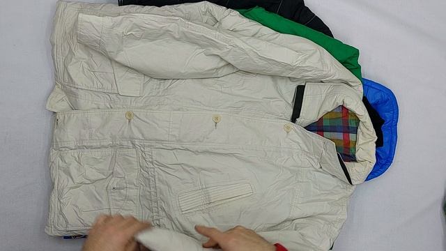 Куртки мужские зимние винтаж секонд оптом 8 пак