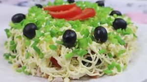 НОВОГОДНИЙ Салат Камила. Любимый Салат женщин. Идеальное Сочетание