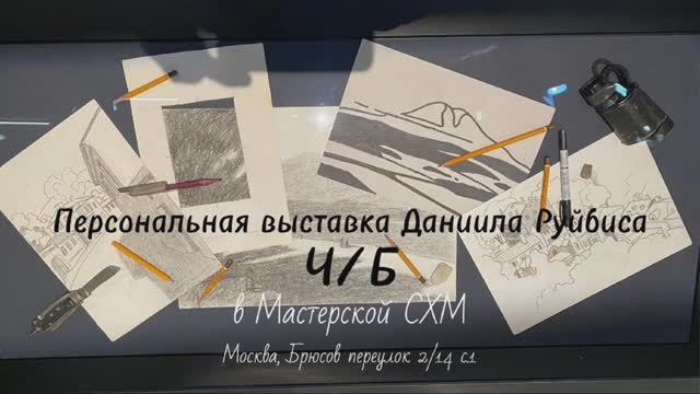 Выставка Даниила Руйбиса, Москва 2025