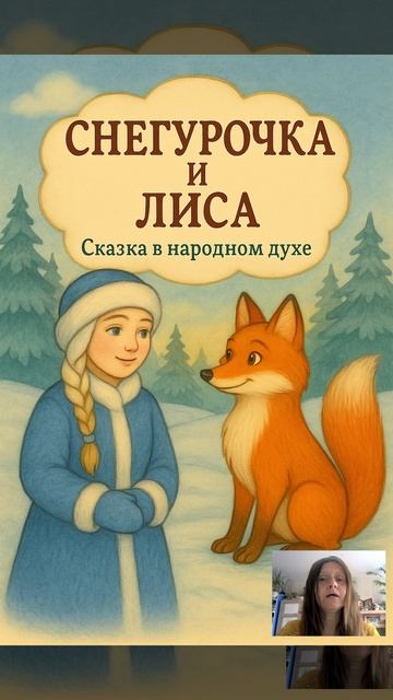 🌞Снегурочка и Лиса - Русская народная СКАЗКА смотреть онлайн