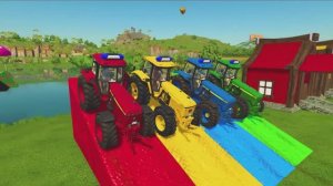 МАШИНКИ ВИДЕО ПРО МАШИНКИ ВОЗИМ ГРУЗ НА ТРАКТОРЕ ЦВЕТНЫЕ МАШИНКИ ИГРУШКИ МАШИНКИ