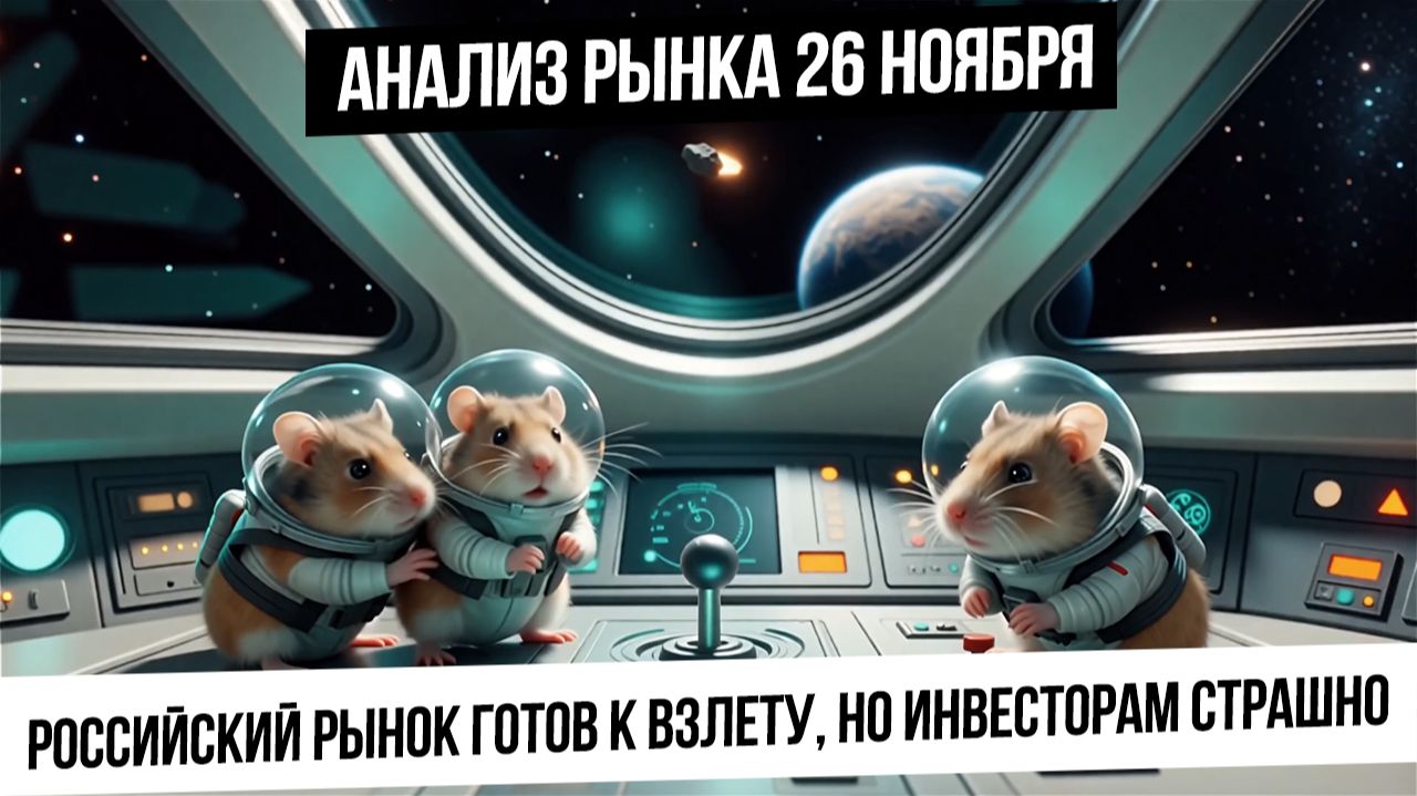 Анализ рынка 26 ноября. Российский рынок растет с недоверием: много сомнений, апатии и руминации