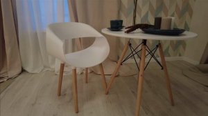 Стол CINDY NEXT mod 80-MDF 13067 и Стул QXX mod C1058 15193