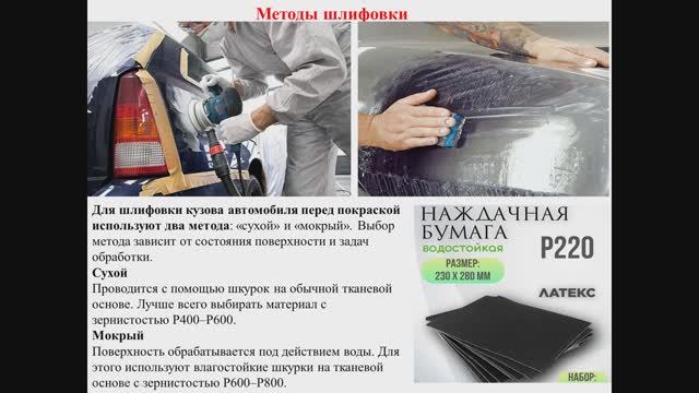 27.11.2025г.- 521 гр., Ремонт кузовов авто-Подготовка старого лкп