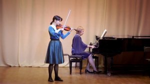 12 "Венгерский танец" для скрипки с фортепиано ре мажор, Брамс, исп. Балтачева Олеся