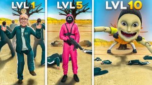 Я ПЕРЕЖИЛ 10 СТАДИЙ ИГРЫ В КАЛЬМАРА в VR в Garry's Mod