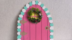 Волшебная дверь Эльфа. Эльф на полке. Готовимся к шалостям Эльфа. В ожидании нового года.